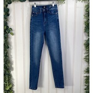 L&M Black Label Skinny Jeans High-Rise Ankle Casual Retro Street women size 0